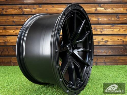Ratlankis R17x9  5X139.7  ET  M6  78.1  B1037  Black Half Matt (BLHM)  For 4X4  (K4)