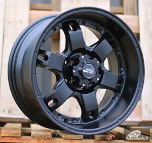 Ratlankis R16x8  5X114.3  ET  M10  83.1  BK749  Black Half Matt (BLHM)  For 4X4  (P)