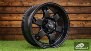 Ratlankis R16x8  5X114.3  ET  M10  83.1  BK749  Black Half Matt (BLHM)  For 4X4  (P)