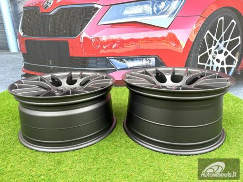 Ratlankis Azura R19X9J 5X120 ET35 72.6 Matt Gunmetal for BMW 3/4/5/6/7 Serie
