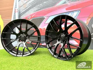 Ratlankis Azura R19X9J 5X120 ET35 72.6 Black for BMW 3/4/5/6/7 Serie