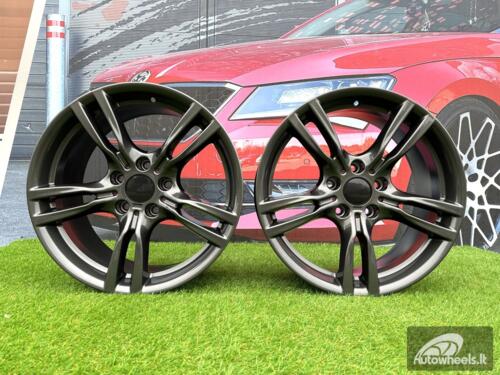 Ratlankis 400M Style R18X8J 5X120 ET38 72.6 Gunmetal for BMW 3 Serie