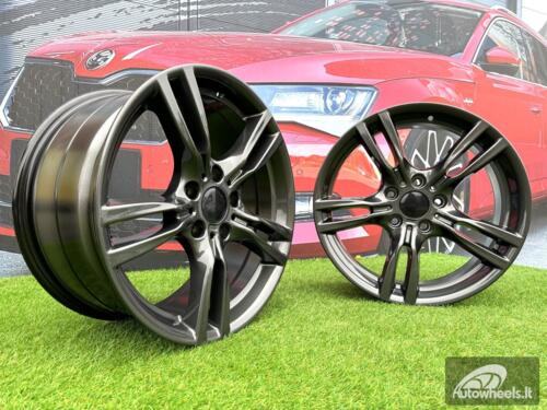 Ratlankis 400M Style R18X8J 5X120 ET38 72.6 Gunmetal for BMW 3 Serie