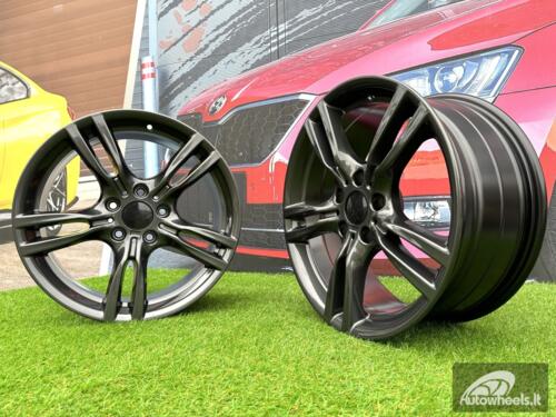 Ratlankis 400M Style R18X8J 5X120 ET38 72.6 Gunmetal for BMW 3 Serie