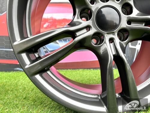 Ratlankis 400M Style R18X8J 5X120 ET38 72.6 Gunmetal for BMW 3 Serie