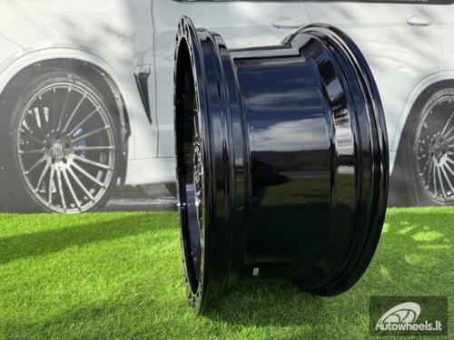 Ratlankis R17x9  6X139.7  ET  0  110.1  D1972  Black Half Matt (BLHM)  For 4X4  (Z1)