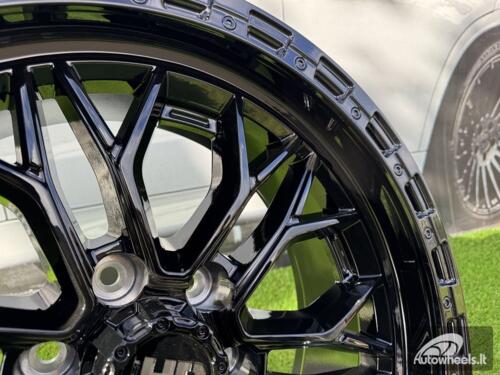 Ratlankis R17x9  6X139.7  ET  0  110.1  D1972  Black Half Matt (BLHM)  For 4X4  (Z1)