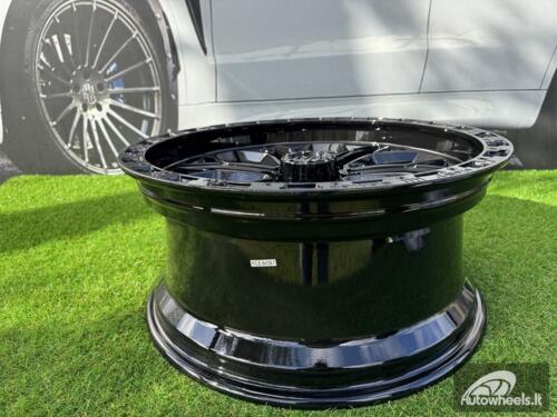 Ratlankis R17x9  6X139.7  ET  0  110.1  D1972  Black Half Matt (BLHM)  For 4X4  (Z1)