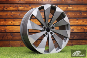 Ratlankis R21x8.5  5X112  ET  40  57.1  I1141  Grey Polished (MG)  For SKODA  (K7)  (Enyaq (Front+Rear))
