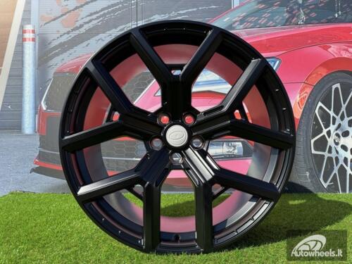 Ratlankis R22x10  5X120  ET  38  72.6  I5562  (IN886)  Black Half Matt (BLHM)  For LAND  (K7)  (Satin Black)