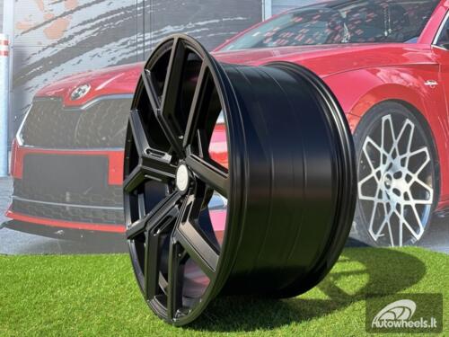 Ratlankis R22x10  5X120  ET  38  72.6  I5562  (IN886)  Black Half Matt (BLHM)  For LAND  (K7)  (Satin Black)