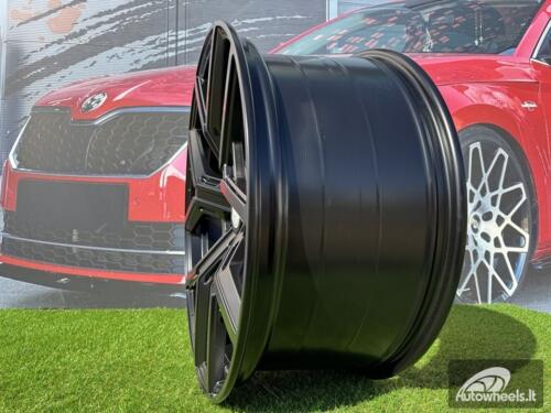 Ratlankis R22x10  5X120  ET  38  72.6  I5562  (IN886)  Black Half Matt (BLHM)  For LAND  (K7)  (Satin Black)