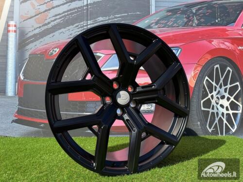 Ratlankis R22x10  5X120  ET  38  72.6  I5562  (IN886)  Black Half Matt (BLHM)  For LAND  (K7)  (Satin Black)