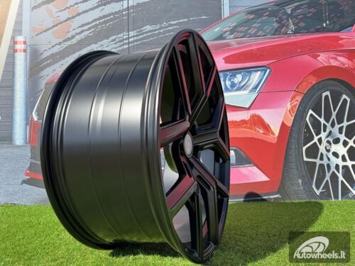 Ratlankis R22x10  5X120  ET  38  72.6  I5562  (IN886)  Black Half Matt (BLHM)  For LAND  (K7)  (Satin Black)