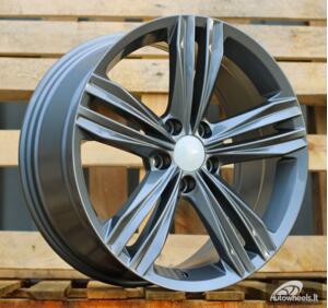 Ratlankis R18x8  5X112  ET  41  57.1  B5293  Gun Metal (GM)  For VW  (K2)