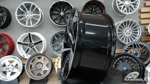 Ratlankis R19x8.5  5X112  ET  35  66.5  XE139  (BK5366)  Black Polished (MB)  For AUD  (K2)