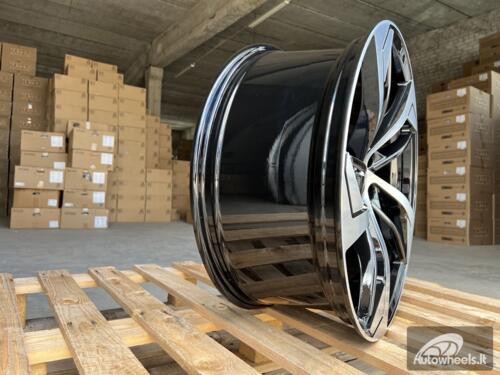 Ratlankis R19x8.5  5X112  ET  35  66.5  XE139  (BK5366)  Black Polished (MB)  For AUD  (P)