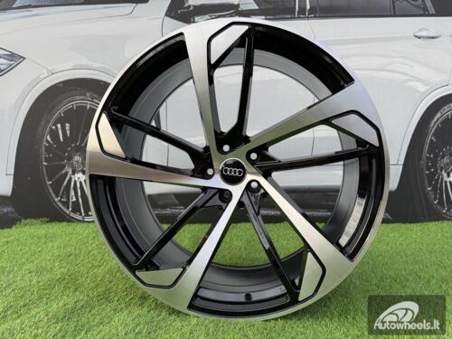 Ratlankis R19x8.5  5X112  ET  39  66.5  XE139  (BK5366)  Black Polished (MB)  For AUD  (K2)