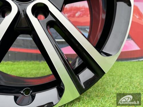 Ratlankis R16x6.5  5X108  ET  47  65.1  B5959  Black Polished (MB)  For CITRO  (R)  (HYBRID FORGED)