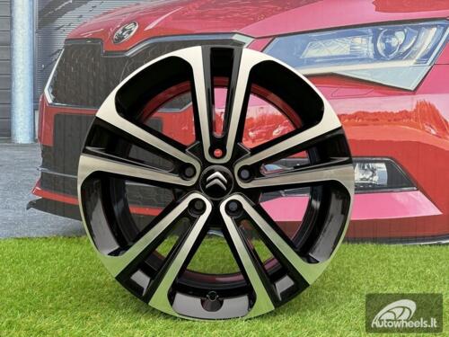 Ratlankis R16x6.5  5X108  ET  47  65.1  B5959  Black Polished (MB)  For CITRO  (R+K2)  (HYBRID FORGED)