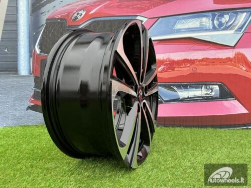 Ratlankis R16x6.5  5X108  ET  47  65.1  B5959  Black Polished (MB)  For CITRO  (R+K2)  (HYBRID FORGED)