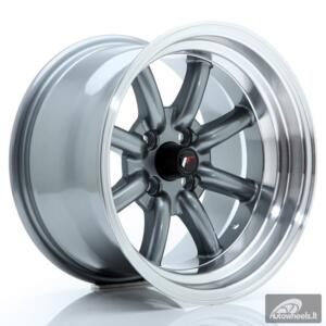 JR Wheels JR19 15x9 ET-13 4x100 Gun Metal