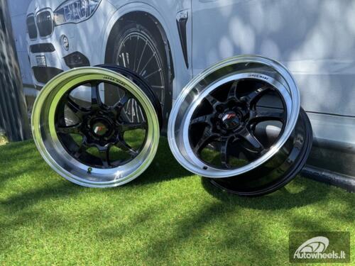 JR Wheels TF2 15x7,5 ET10 4x100/114 Gloss Black