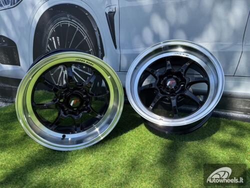 JR Wheels TF2 15x7,5 ET10 4x100/114 Gloss Black