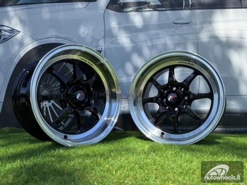 JR Wheels TF2 15x7,5 ET10 4x100/114 Gloss Black
