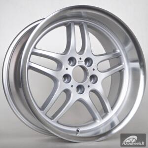 Ratlankis Aiden 10X19 5X120 ET20 74,1 Silver Polished Lip