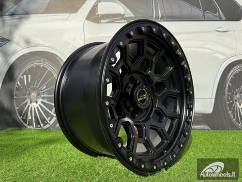 Ratlankis R17x9  5X127  ET  M6  78.1  B1105  Black Half Matt (BLHM)  For 4X4  (P)