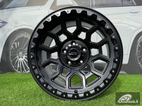 Ratlankis R17x9  5X127  ET  M6  78.1  B1105  Black Half Matt (BLHM)  For 4X4  (R)