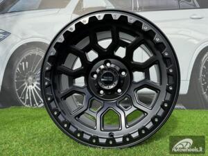 Ratlankis R17x9  5X127  ET  M6  78.1  B1105  Black Half Matt (BLHM)  For 4X4  (R)