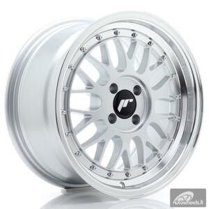 JR Wheels JR23 16x8 ET20 4x100 Hyper Silver w/Machined Lip