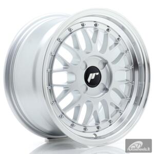 JR Wheels JR23 16x8 ET20-45 4H BLANK Hyper Silver w/Machined Lip