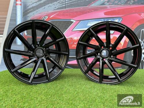 Ratlankis Vossen Style R18X8J+9J 5X112 ET35+ET35 66.6 Black (Small defect)