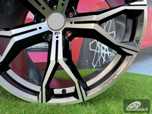 Ratlankis BMW 741M Style R21X10.5J 5X120 ET40 74.1 Black Polished (Small defect)