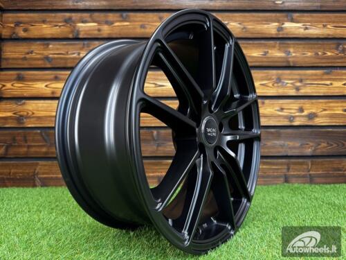 Ratlankis R16x7  5X100  ET  40  57.1  BK1155  Black Half Matt (BLHM)  For RACIN  (D2)