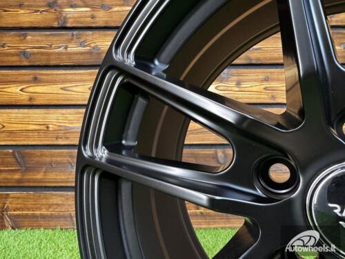 Ratlankis R16x7  5X100  ET  40  57.1  BK1155  Black Half Matt (BLHM)  For RACIN  (D2)