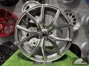 Ratlankis Trackhawk SRT style R20X10J 5X127 ET50 71.5 Silver with Diamond cut for Jeep Grand Cherokee, Dodge Durango