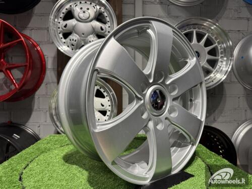 Ratlankis Mercedes Sprinter Style R16X7J 6X130 ET50 84.1 Silver for Mercedes Sprinter, VW Crafter