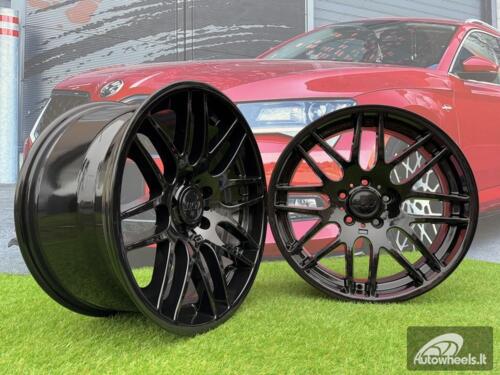 Ratlankis Motorsport Style  R19X8.5J 5x120 ET35 72.5 Gloss Black