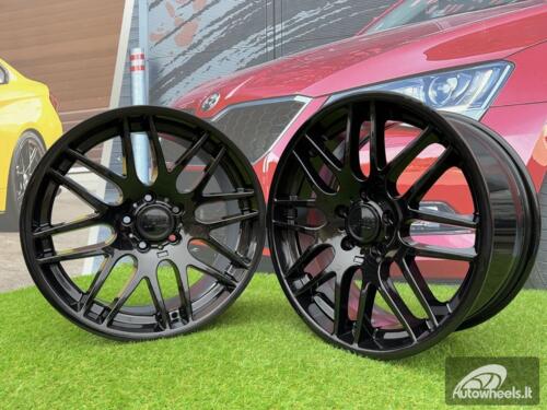 Ratlankis Motorsport Style  R19X8.5J 5x120 ET35 72.5 Gloss Black