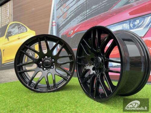 Ratlankis Motorsport Style  R19X8.5J 5x120 ET35 72.5 Gloss Black