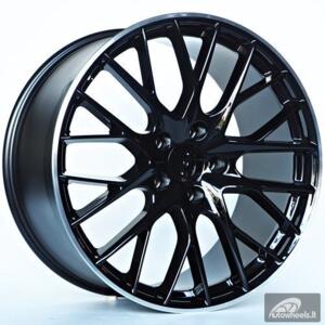 Ratlankis Mason 11,5X20 5X130 ET69 71,6 Black Lip Polished