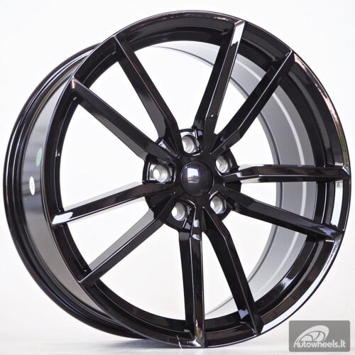 Ratlankis Hogan 8X19 5X112 ET45 57,1 Gloss Black