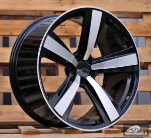 Ratlankis R21x9.5  5X112  ET  26  66.5  3S1239  Black Polished (MB)  For PORCH  (K4)  (HYBRID FORGED (Rear+Front))