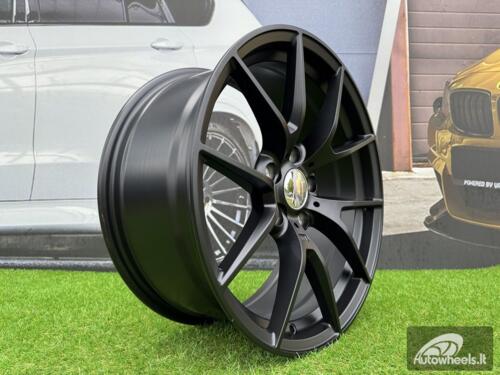 Ratlankis Morgan 8X18 5X120 ET35 72,6 Satin Black