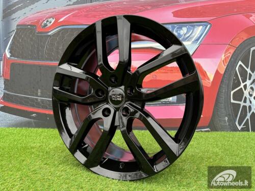 Ratlankis R19x8  5X127  ET  42  71.5  B5883  Black (BL)  For RACIN  (K4)