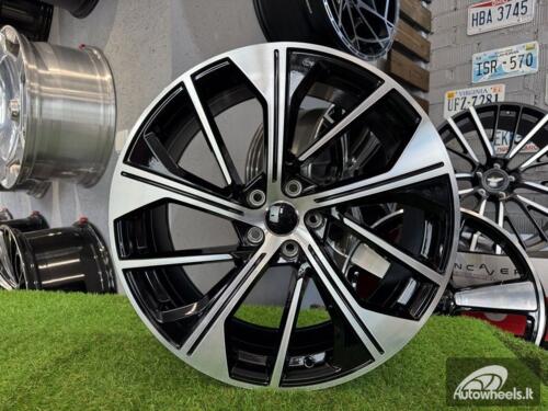 Ratlankis R21x8.5  5X112  ET  34  66.5  B5907  Black Polished (MB)  For AUD  (K4+Z4)  (NEW MODEL)